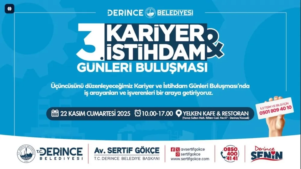 Derince’de Kariyer ve İstihdam Günleri Buluşması