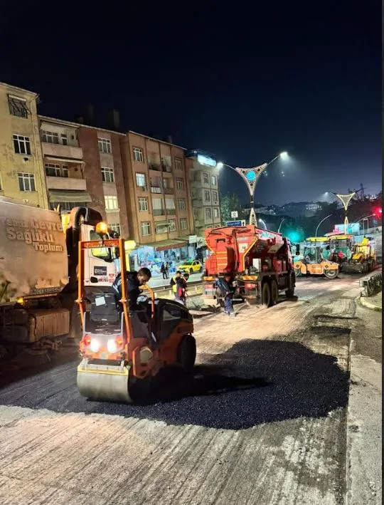 Santral Rampası’ndaki çalışma  bugün tamamlanacak